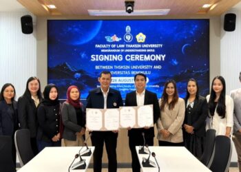 Fakultas Hukum UNIB Perkuat Kolaborasi Akademik Internasional di Thailand